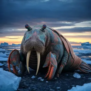 Mantis shrimp + Walrus
